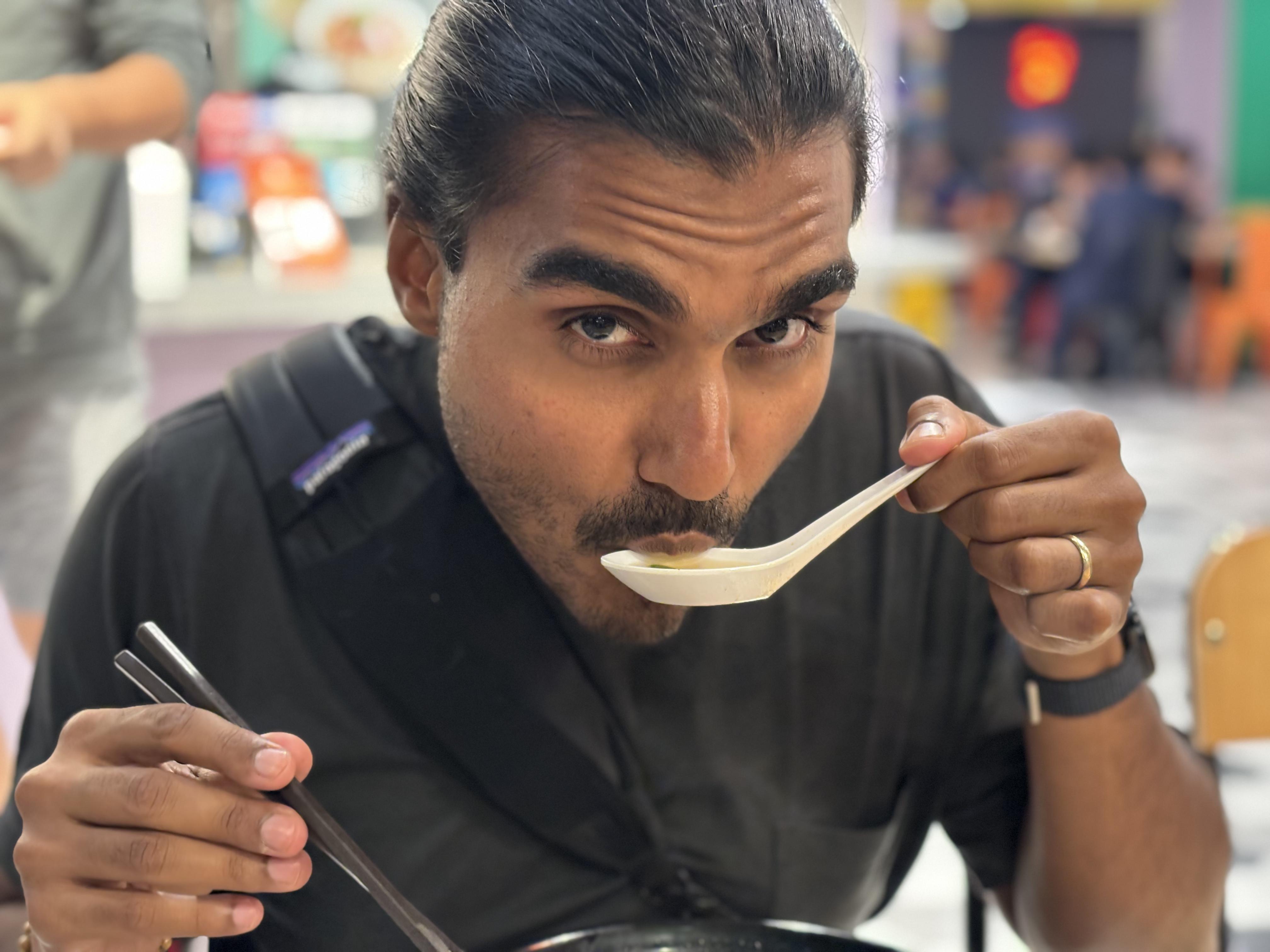 Fish ball soup